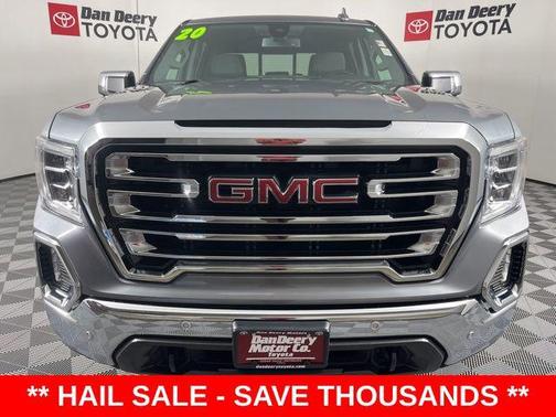 Satin Steel Metallic 2020 GMC Sierra 1500 SLT