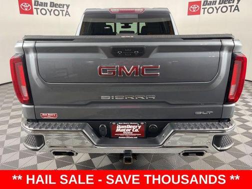 Satin Steel Metallic 2020 GMC Sierra 1500 SLT