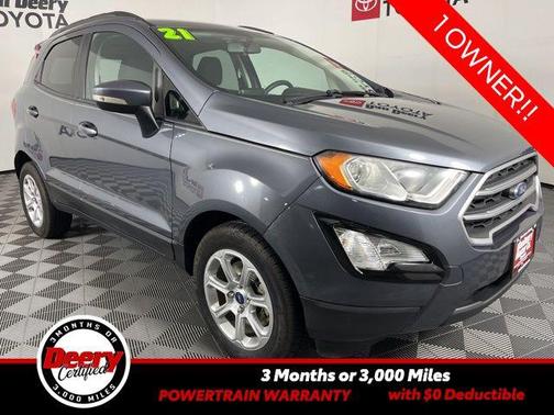 Smoke Metallic 2021 Ford EcoSport SE