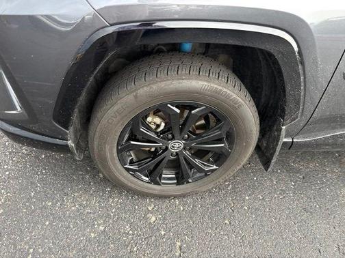 Magnetic Gray Metallic/Midnight Black Metallic 2023 Toyota RAV4 Hybrid SE