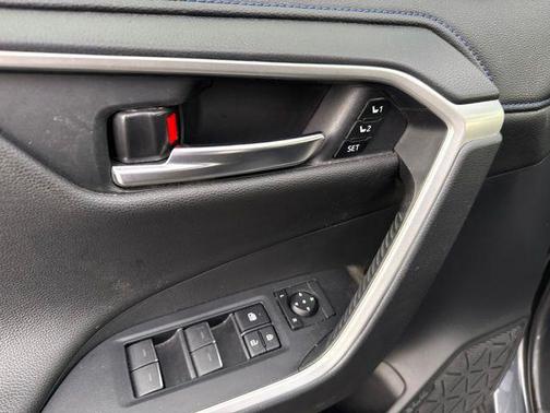 Magnetic Gray Metallic/Midnight Black Metallic 2023 Toyota RAV4 Hybrid SE