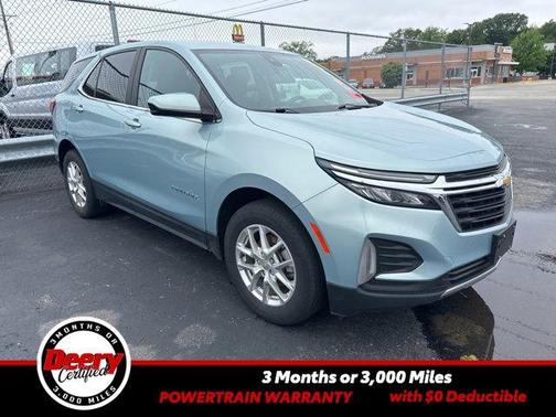 Seaglass Blue Metallic 2022 Chevrolet Equinox 1LT