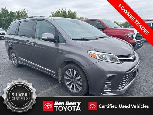 Predawn Gray Mica 2019 Toyota Sienna Limited
