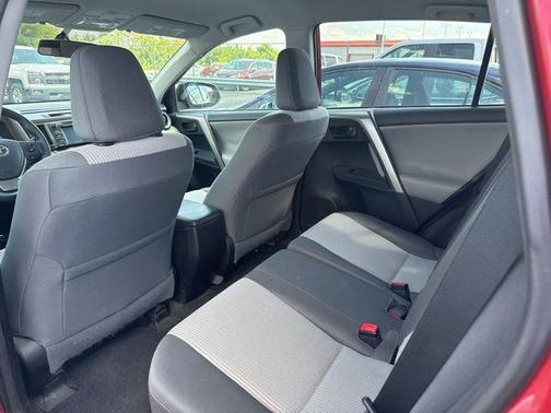 Red 2015 Toyota RAV4 LE