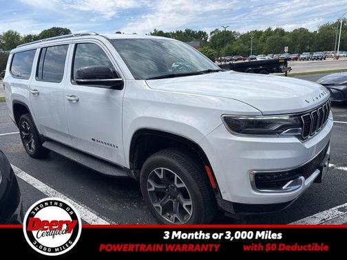 Bright White Clearcoat 2024 Jeep Wagoneer L Series III 4x4