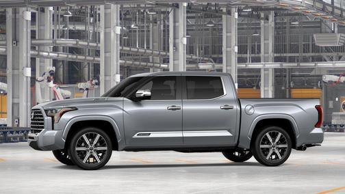 Celestial Silver Metallic 2026 Toyota Tundra Hybrid Capstone