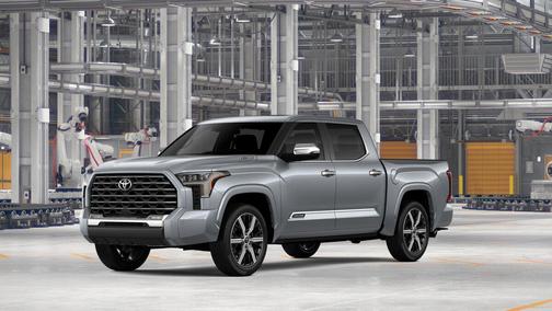 Celestial Silver Metallic 2026 Toyota Tundra Hybrid Capstone