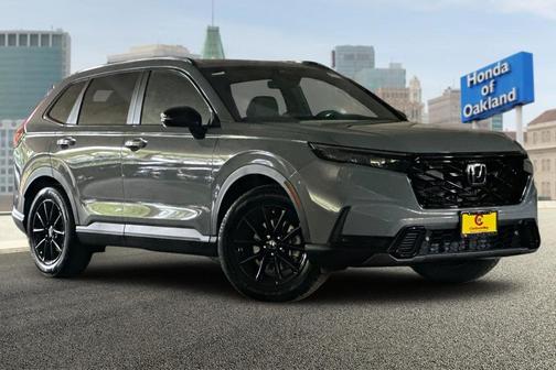 Gray 2026 Honda CR-V Hybrid Sport-L FWD