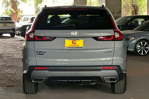 Gray 2026 Honda CR-V Hybrid Sport-L FWD