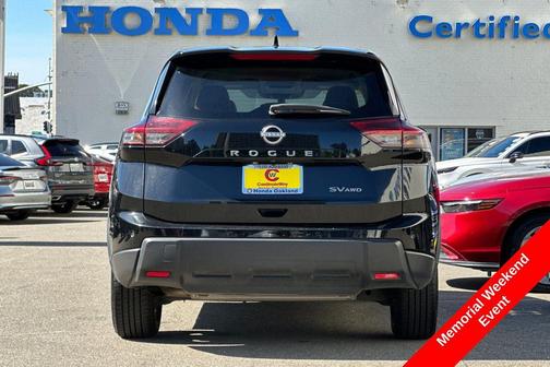 Super Black 2024 Nissan Rogue SV