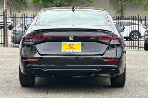 Crystal Black Pearl 2026 Honda Accord Hybrid Sport-L