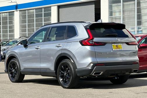 Lunar Silver Metallic 2024 Honda CR-V Hybrid Sport AWD