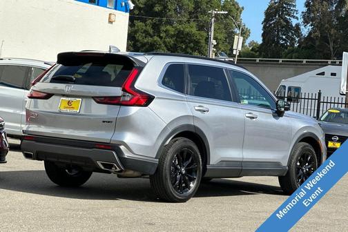 Lunar Silver Metallic 2024 Honda CR-V Hybrid Sport AWD