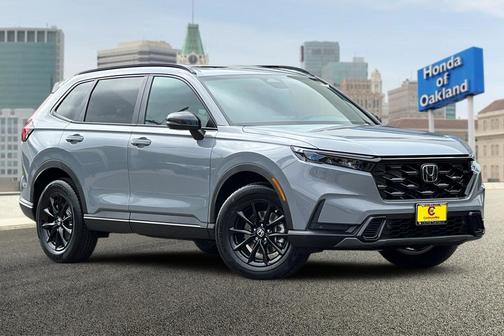 Gray 2026 Honda CR-V Hybrid Sport-L AWD