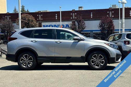 Lunar Silver Metallic 2022 Honda CR-V AWD EX-L