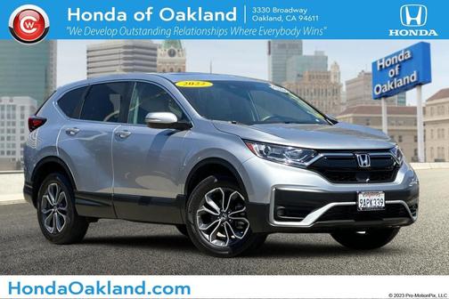 Lunar Silver Metallic 2022 Honda CR-V AWD EX-L