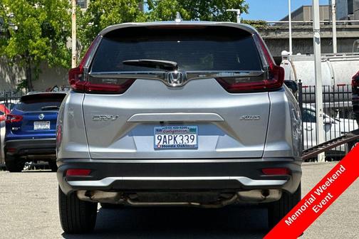 Lunar Silver Metallic 2022 Honda CR-V AWD EX-L