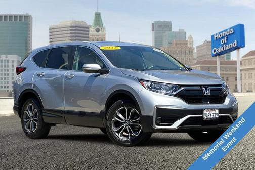 Lunar Silver Metallic 2022 Honda CR-V AWD EX-L