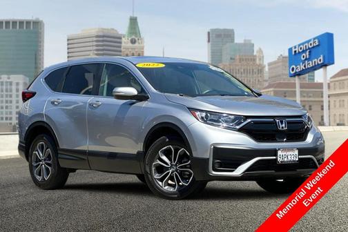Lunar Silver Metallic 2022 Honda CR-V AWD EX-L
