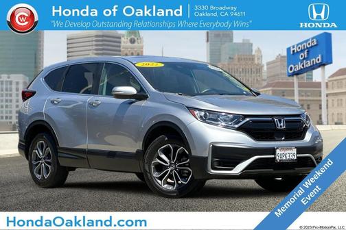Lunar Silver Metallic 2022 Honda CR-V AWD EX-L