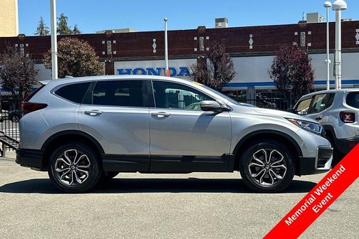 Lunar Silver Metallic 2022 Honda CR-V AWD EX-L