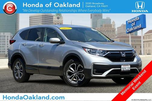 Lunar Silver Metallic 2022 Honda CR-V AWD EX-L