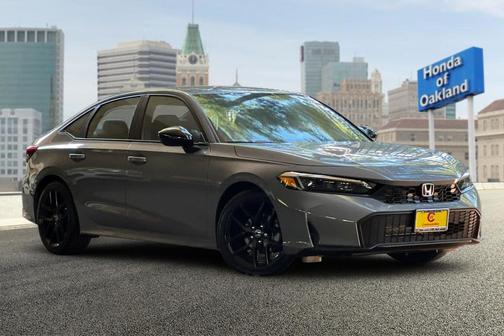 Gray 2026 Honda Civic Sport