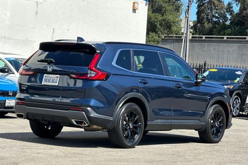 Canyon River Blue Metallic 2024 Honda CR-V Hybrid Sport AWD