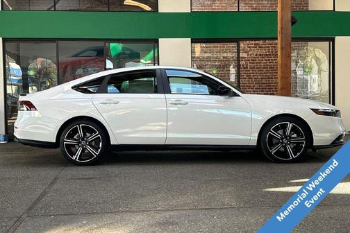 Silver Metallic 2026 Honda Accord Hybrid Sport