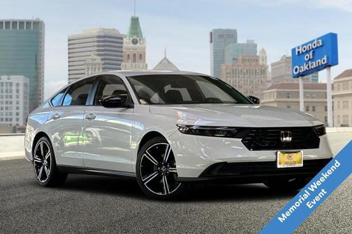 Silver Metallic 2026 Honda Accord Hybrid Sport