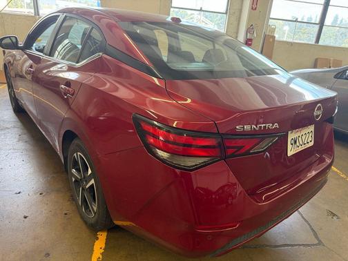 Scarlet Ember Tintcoat 2024 Nissan Sentra SV