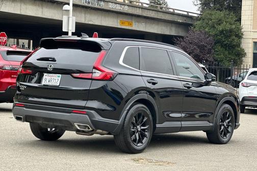 Crystal Black Pearl 2024 Honda CR-V Hybrid Sport FWD