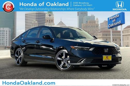 Crystal Black Pearl 2026 Honda Accord Hybrid Sport