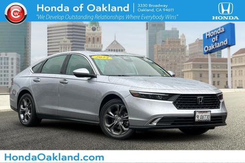 Solar Silver Metallic 2024 Honda Accord EX