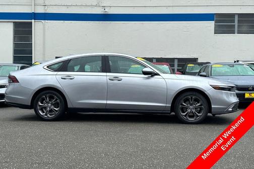 Solar Silver Metallic 2024 Honda Accord EX