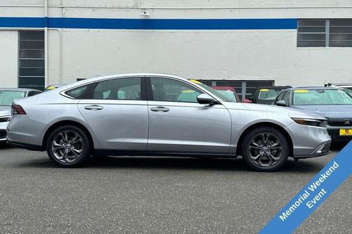 Solar Silver Metallic 2024 Honda Accord EX
