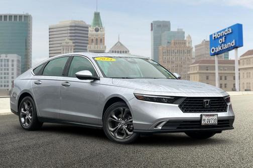 Solar Silver Metallic 2024 Honda Accord EX