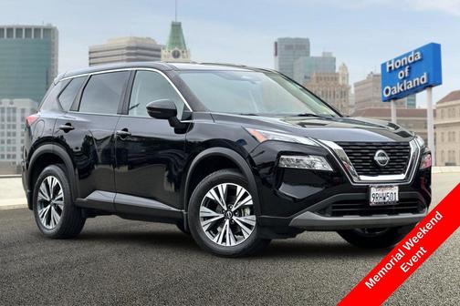 Super Black 2023 Nissan Rogue SV