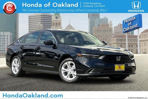 Crystal Black Pearl 2026 Honda Accord LX 1.5T
