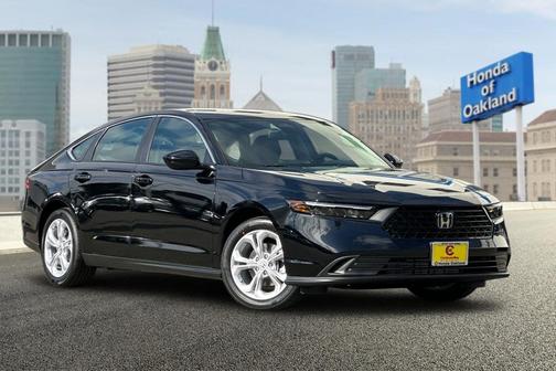 Crystal Black Pearl 2026 Honda Accord LX 1.5T