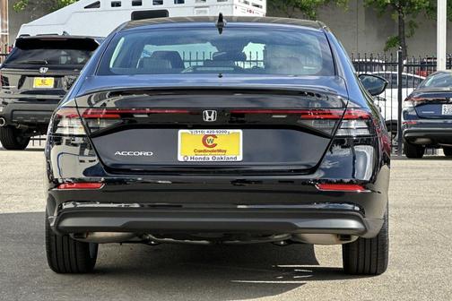 Crystal Black Pearl 2026 Honda Accord LX 1.5T
