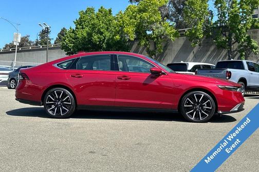 Radiant Red 2026 Honda Accord Hybrid Touring