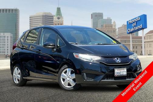 Crystal Black Pearl 2016 Honda Fit LX