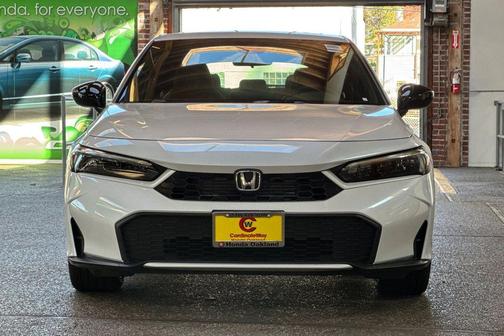 Silver Metallic 2026 Honda Civic Hybrid Sport