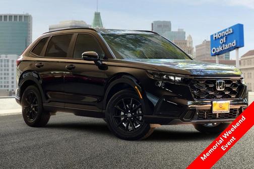 Crystal Black Pearl 2026 Honda CR-V Hybrid Sport-L AWD