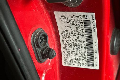 2020 Honda Civic Sport