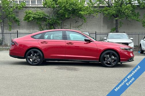 Radiant Red 2026 Honda Accord Hybrid Sport-L