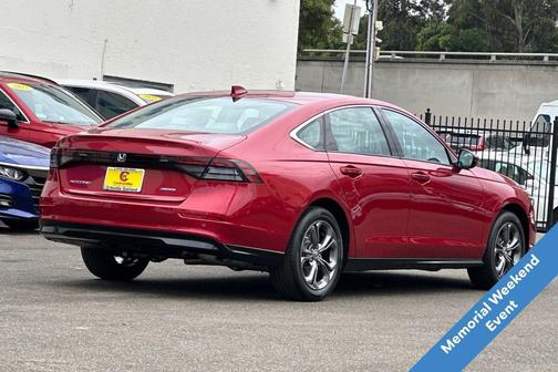 Radiant Red 2026 Honda Accord Hybrid EX-L