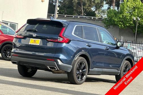 Canyon River Blue Metallic 2024 Honda CR-V Hybrid Sport Touring AWD