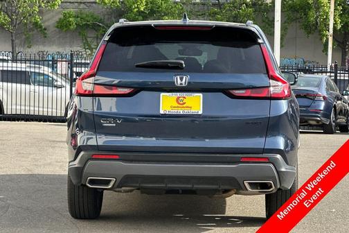 Canyon River Blue Metallic 2024 Honda CR-V Hybrid Sport Touring AWD